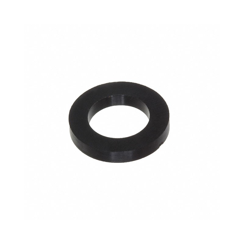10 pcs : 16FW375093B - FLAT WASHER, NYLON, BLACK, .380