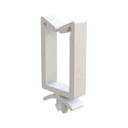 10 pcs : WS-4-19 - CBL CLIP WIRE SADDLE PUSH IN