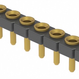 10 pcs : SL-105-G-19 - CONN RCPT 5POS 0.1 GOLD PCB