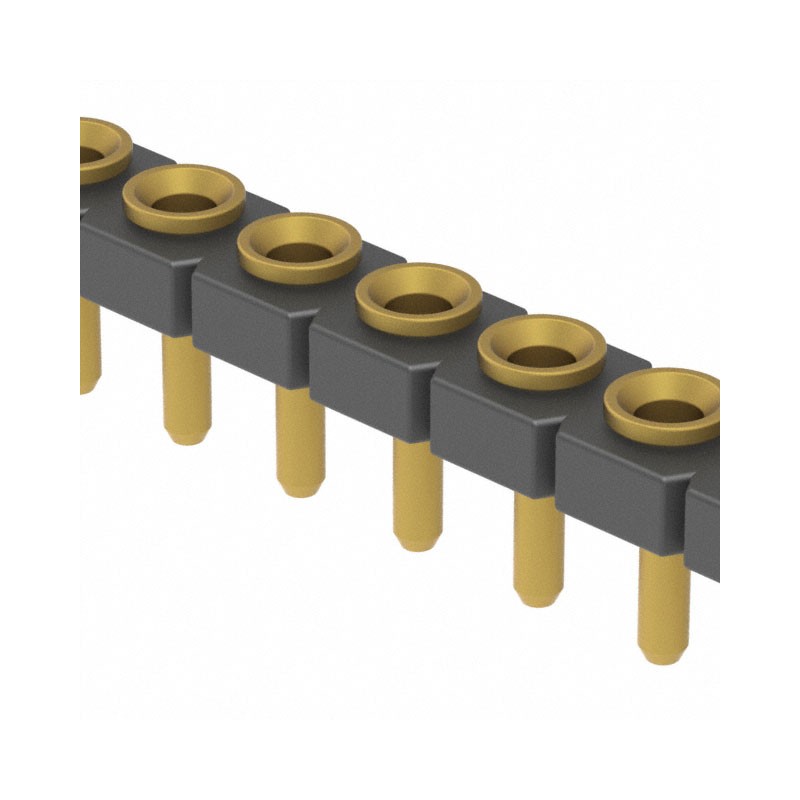 10 pcs : SL-105-G-19 - CONN RCPT 5POS 0.1 GOLD PCB