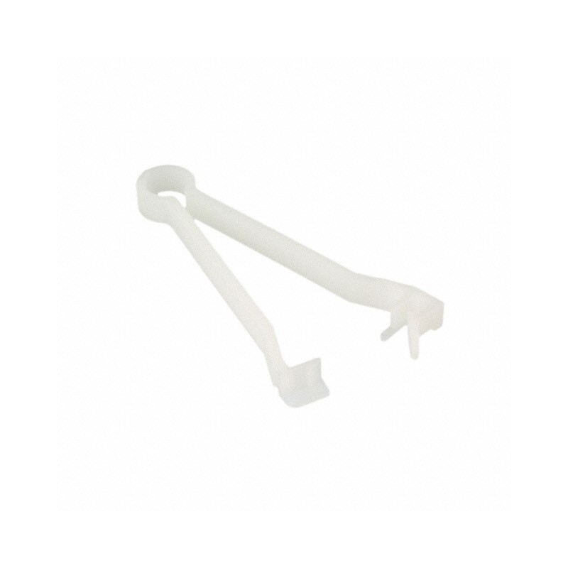 10 pcs : FCLC - CBL CLIP FLAT NATURAL