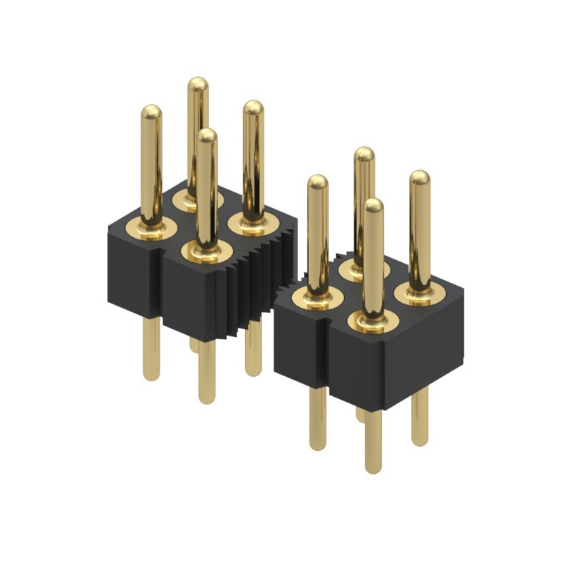 10 pcs : 802-10-014-10-001000 - CONN HEADER VERT 14POS 2.54MM