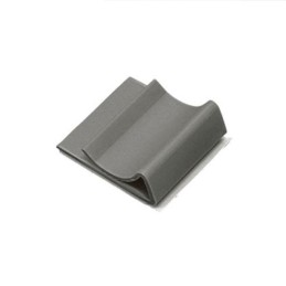 10 pcs : FCC-A-D8 - CBL CLIP FLAT C-TYPE GRAY ADH