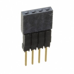 10 pcs : ESQ-104-23-G-S - CONN SOCKET 4POS 0.1 GOLD PCB