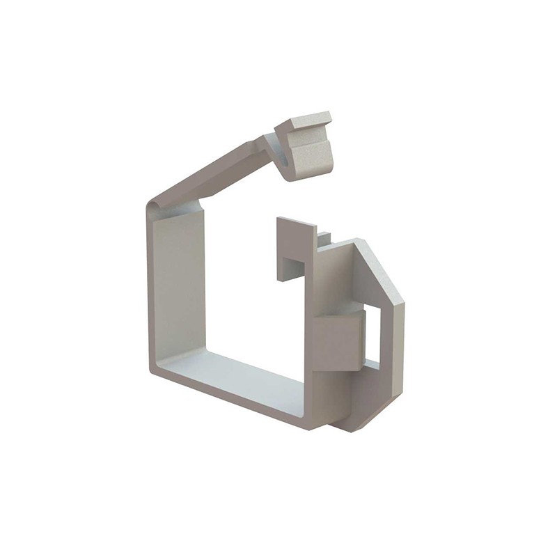 10 pcs : HEWSE-25-01 - CBL CLIP WIRE SADDLE PUSH IN