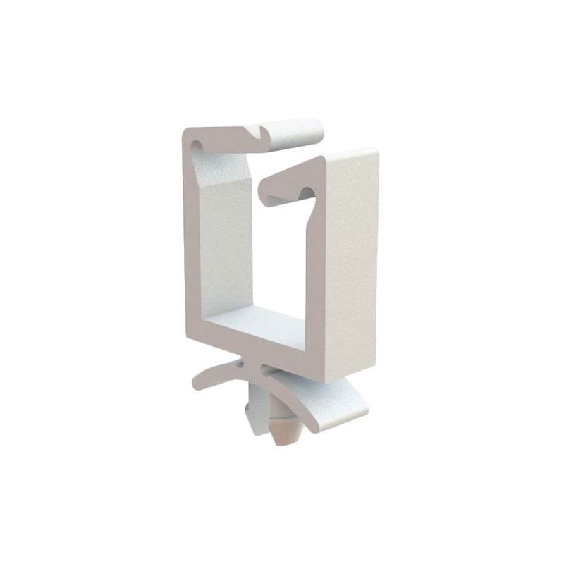 10 pcs : LWS-3-19 - CBL CLIP WIRE SADDLE PUSH IN