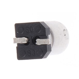 50 pcs - NIC Components 1μF Aluminium Electrolytic Capacitor 50V dc, Surface Mount - NACE1R0M50V4X5.5TR13F