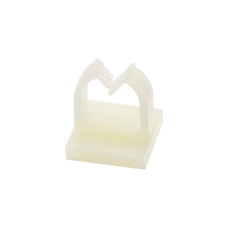 10 pcs : MWSEB-5-01A-RT - CBL CLIP WIRE SADDLE NATURAL ADH