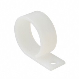 10 pcs : WHC-1000-01 - CBL CLIP P-TYPE NATURAL FASTENER