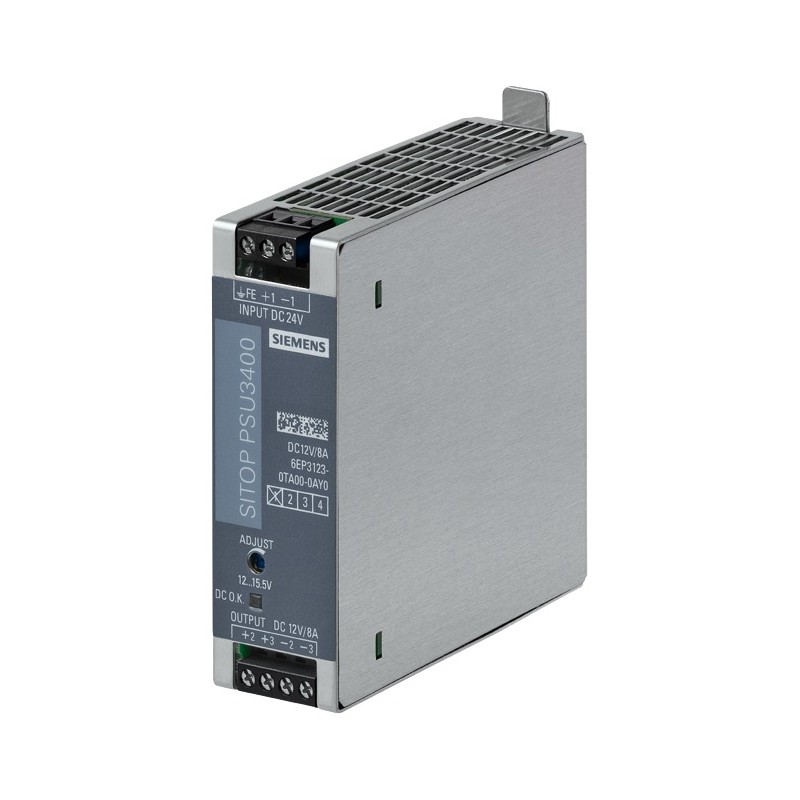 1 pcs - Siemens SITOP PSU, 14 - 32V dc dc Input, 12V dc dc Output, 8A Output, 107W
