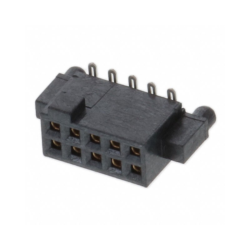 10 pcs : SFM-105-02-L-D-A-K-TR - CONN RCPT 10POS 0.05 GOLD SMD