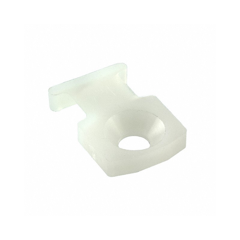 10 pcs : LPMS-S8-C - CABLE TIE HLDR SGL SCREW 8 NAT