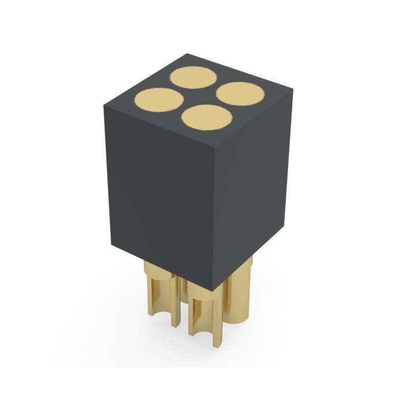 10 pcs : 857-10-004-10-003000 - .050' PITCH DOUBLE ROW SOLDERCUP