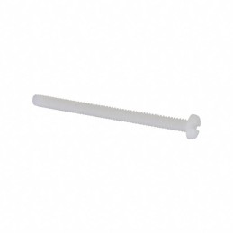 10 pcs : 010440P150 - PAN SLOTTED SCREW 4-40 THREAD 1