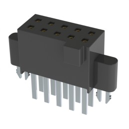 10 pcs : SFM-105-L1-S-D-LC - CONN RCPT 10POS 0.05 GOLD PCB