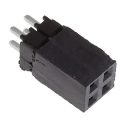 10 pcs : ESQ-102-12-S-D - CONN SOCKET 4POS 0.1 GOLD PCB