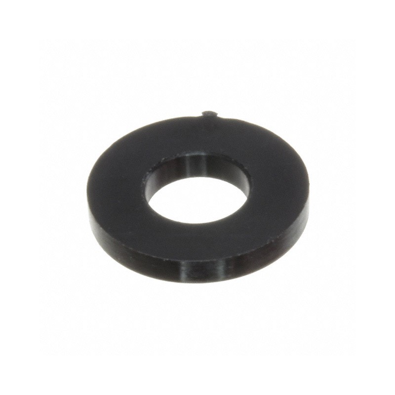 10 pcs : 17W04371B - FLAT WASHER, NYLON, BLACK, .200