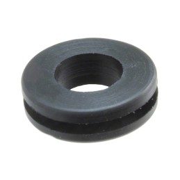 10 pcs : 5114 - RUBBER GROMMET BLACK FOR CUT-OUT