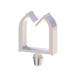 10 pcs : MWSEA1-1-19 - CBL CLIP WIRE SADDLE NAT ARROW