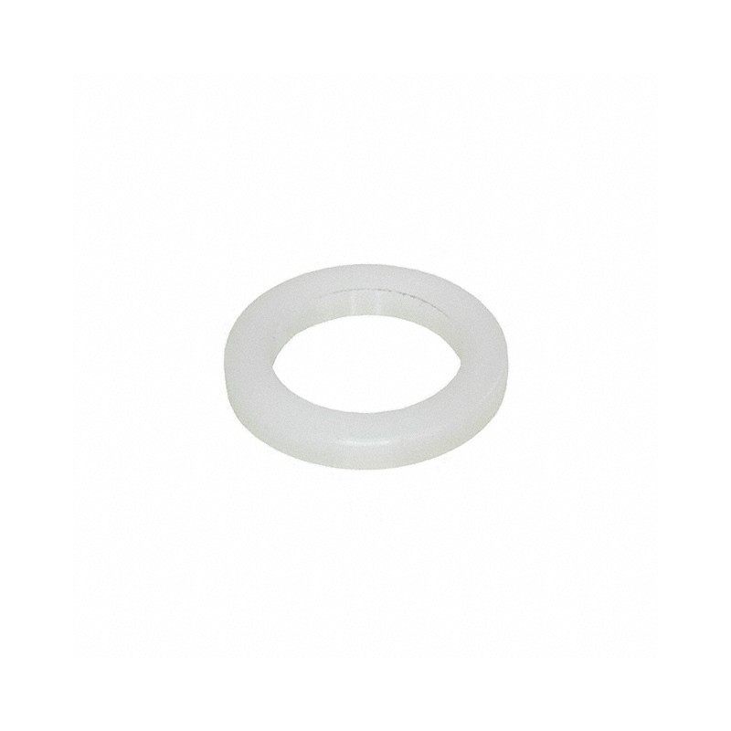 10 pcs : 16FW500125 - FLAT WASHER, NYLON, NATURAL, .50