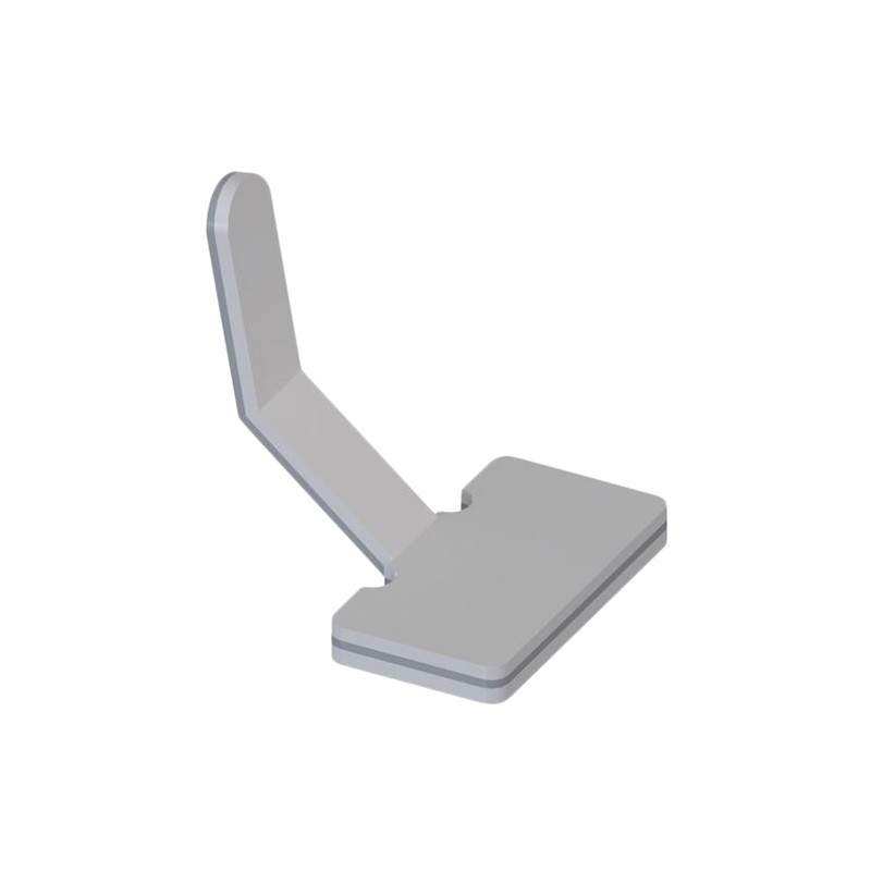 10 pcs : PFC-50M - CBL CLIP BENDABLE GRAY ADHESIVE