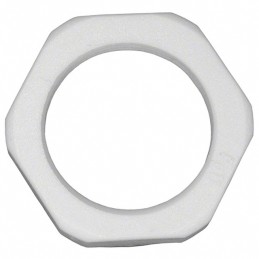 10 pcs : A8211 - LOCKNUT PG 11 NYLON GRAY