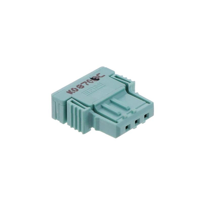 10 pcs : 364214-E - 3-PIN, VERTICAL, CRIMP