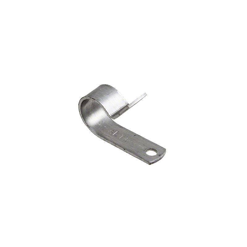 10 pcs : AL11 - CBL CLAMP P-TYPE SILVER FASTENER