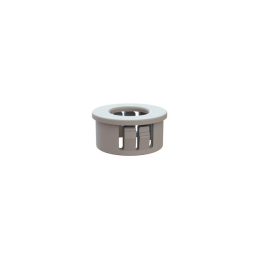 10 pcs : 22MP08708W - BUSHING 0.500' NYLON WHITE