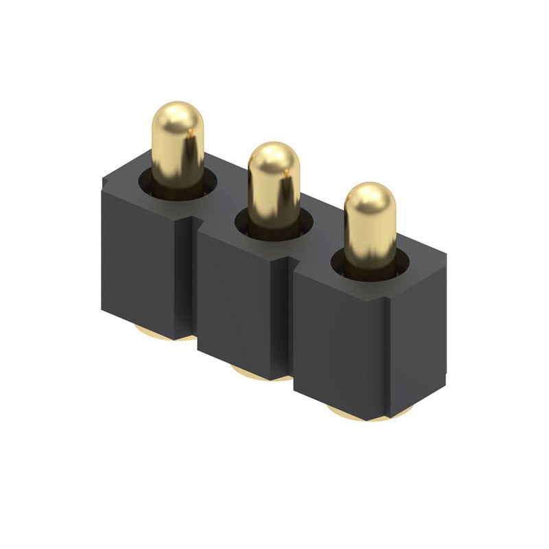 10 pcs : 811-22-003-30-002101 - CONN SPRING PISTON 3POS SMD