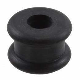 10 pcs : GR3400A - GROMMET 0.266' RUBBER BLACK