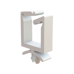 10 pcs : LWS-4-19 - CBL CLIP WIRE SADDLE PUSH IN