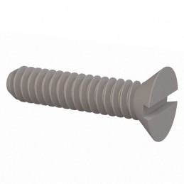 10 pcs : 020632A062 - 82 SLOTTED CSK SCREW 6-32 THREAD