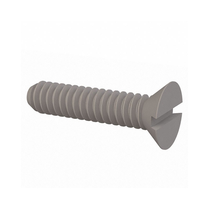 10 pcs : 020632A062 - 82 SLOTTED CSK SCREW 6-32 THREAD
