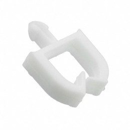 10 pcs : MWSET1-2-19 - CBL CLIP WIRE SADDLE NAT PUSH IN