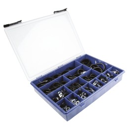 1 Kit - JCS 104 Piece Steel P-Clip Kit