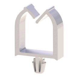 10 pcs : MWSEA2-1-3-19 - CBL CLIP WIRE SADDLE NAT ARROW