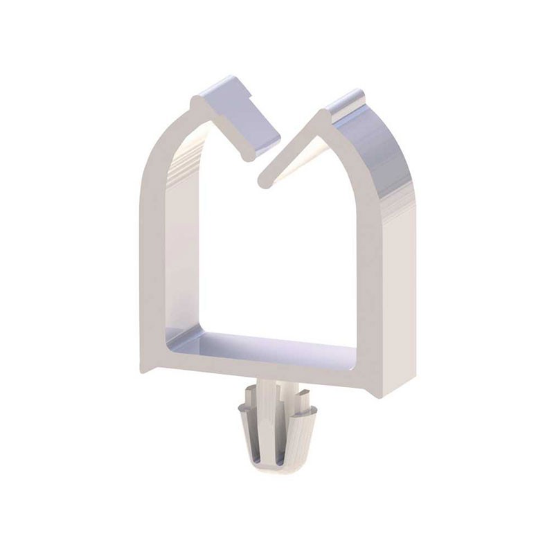 10 pcs : MWSEA2-1-3-19 - CBL CLIP WIRE SADDLE NAT ARROW