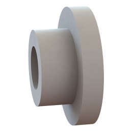 10 pcs : 12SWS0855 - SHOULDER WASHER, NATURAL, NYLON