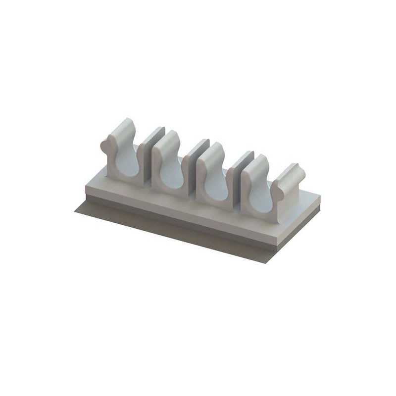 10 pcs : OFHB3-4-19A-RT - FIBER OPTIC FBR CLIP NAT 8X3MM