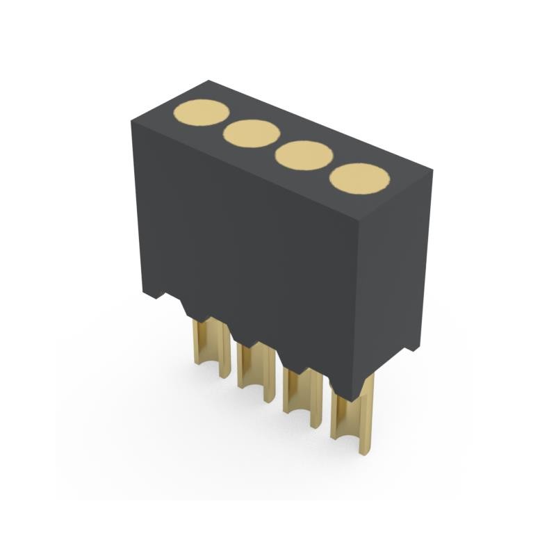 10 pcs : 856-10-004-10-003000 - .050' PITCH SINGLE ROW SOLDERCUP