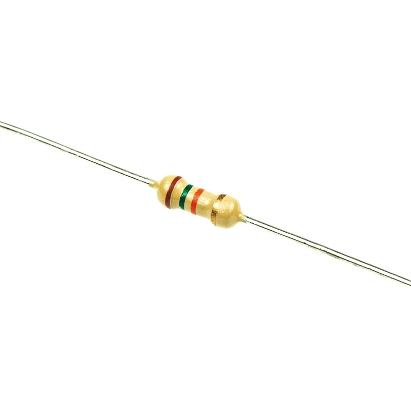 10 pcs - RS PRO 15kΩ Carbon Film Resistor 0.25W ±5%