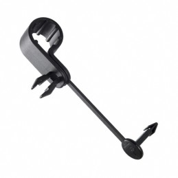 10 pcs : PC050-H25D-D0 - CBL CLAMP P-TYPE BLACK PUSH IN