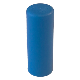 10 pcs : AC5/16W/RA - ROUND END CAPS - BLUE, INSIDE DI