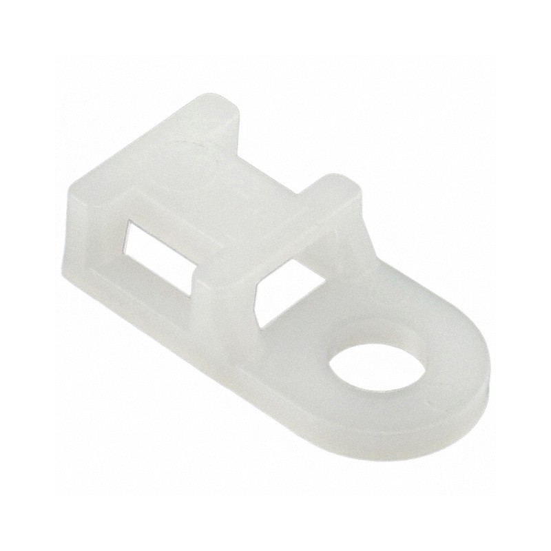 10 pcs : TA1S10-C - CABLE TIE HLDR QUAD SCRW 10 NAT