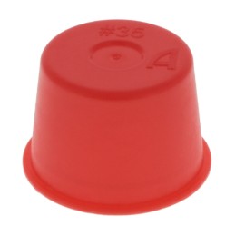 10 pcs : 035D - TAPERED CAP - OD RANGE: 22.7 - 2