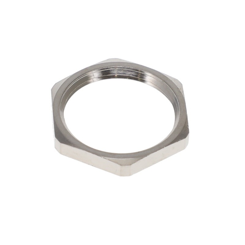 10 pcs : NTBN-P13 - FIPLOCK, LOCKNUT, PG13, BRASS-NI