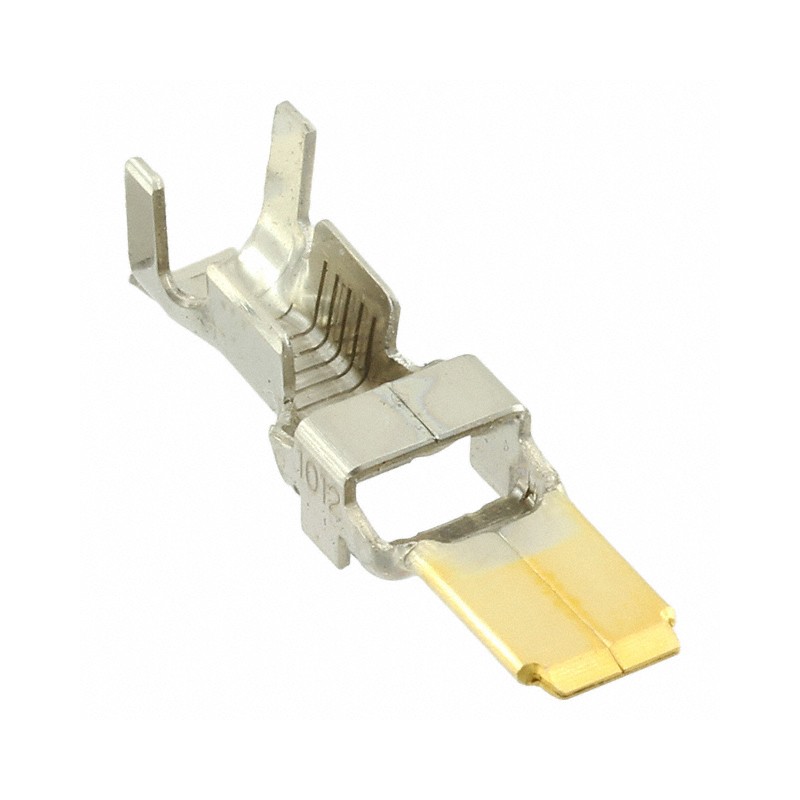 10 pcs : DF60-1012PCFA - CONN BLADE 10-12AWG CRIMP GOLD
