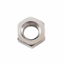 10 pcs : 4705 - HEX NUT 3/8' STEEL 10-32