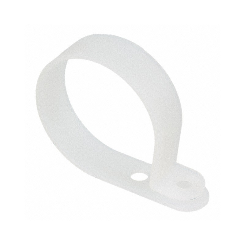 10 pcs : N-24B - CBL CLAMP P-TYPE NAT FASTENER